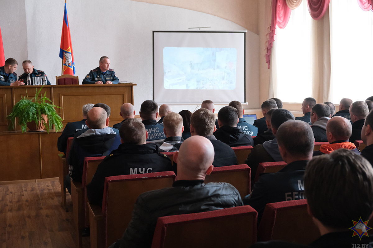 Чернобыль &mdash; 40 лет: в Бобруйском ГРОЧС прошёл Единый день информирования