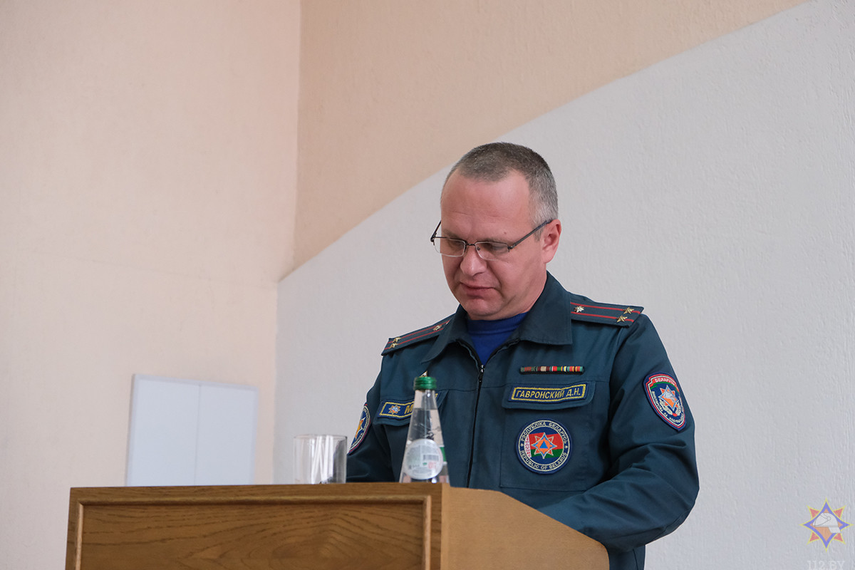 Чернобыль &mdash; 40 лет: в Бобруйском ГРОЧС прошёл Единый день информирования