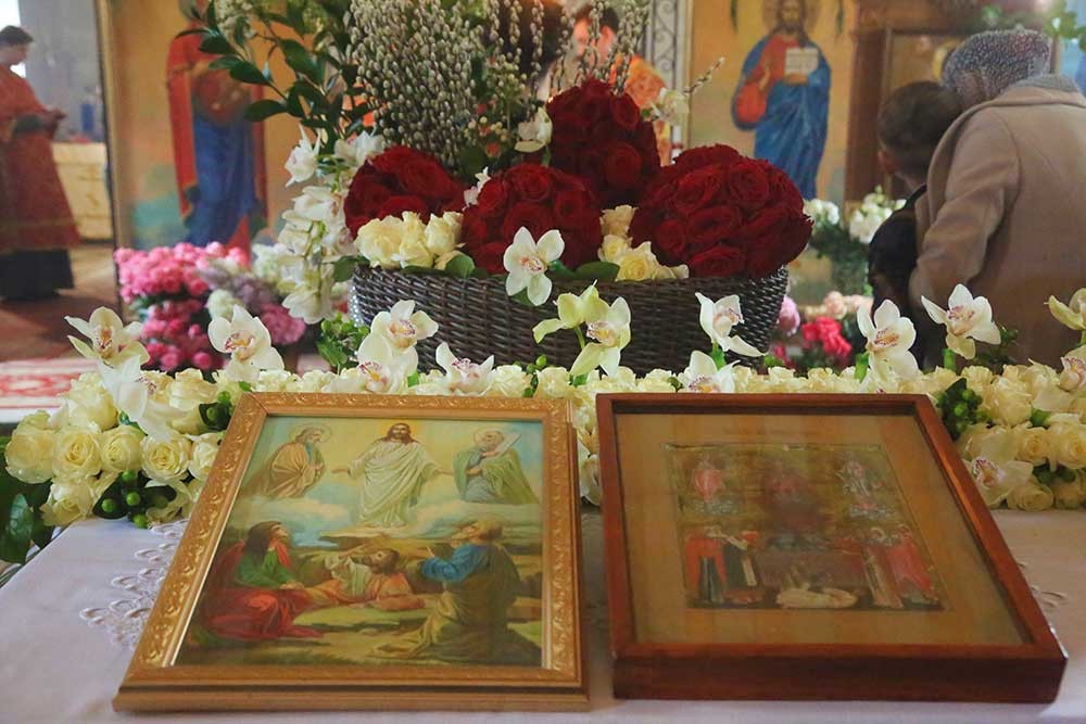 Епископ Бобруйский Серафим возглавил престольное торжество в мужском монастыре Прощанская пустынь