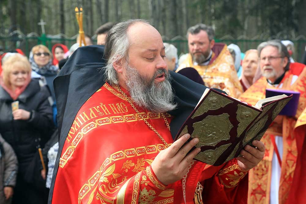 Епископ Бобруйский Серафим возглавил престольное торжество в мужском монастыре Прощанская пустынь