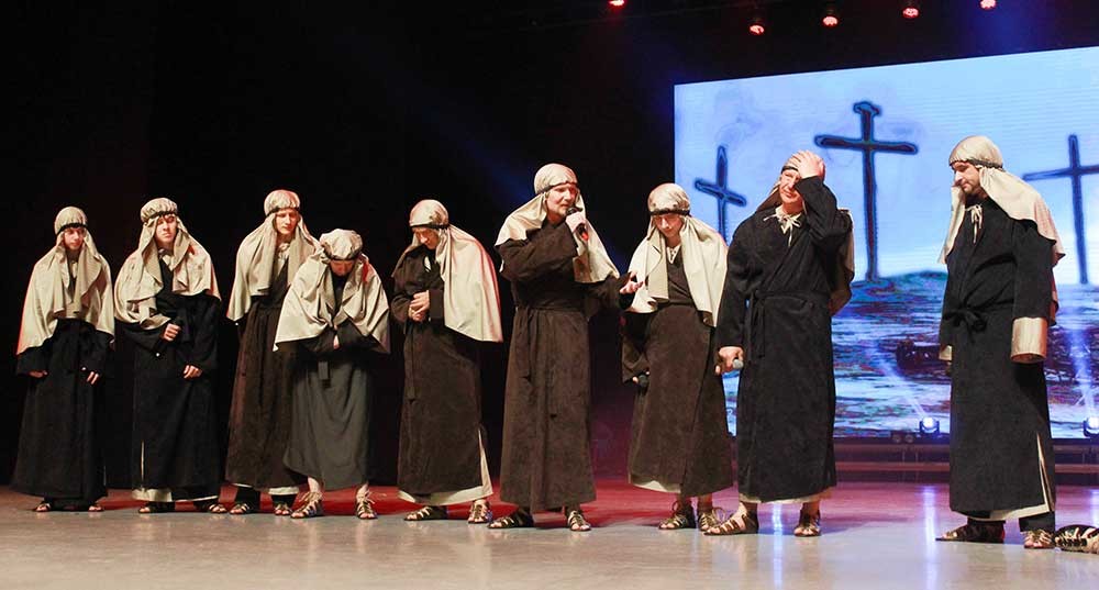 В Бобруйске состоялся музыкальный спектакль &laquo;Христос Воскресе!&raquo; православного театра &laquo;Убрус&raquo;