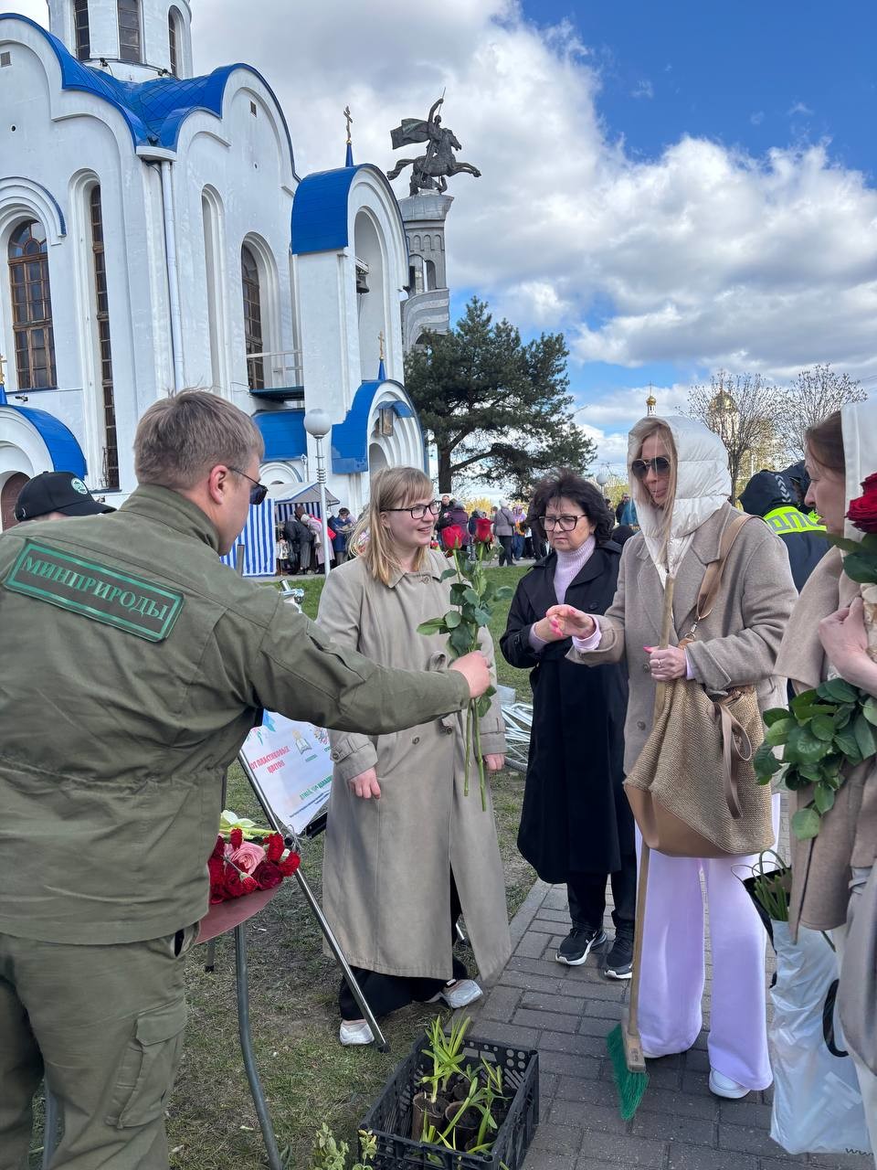 В Бобруйске прошла акция &laquo;Радуница без пластика&raquo;: как сохранить традиции, не нанося вред экологии