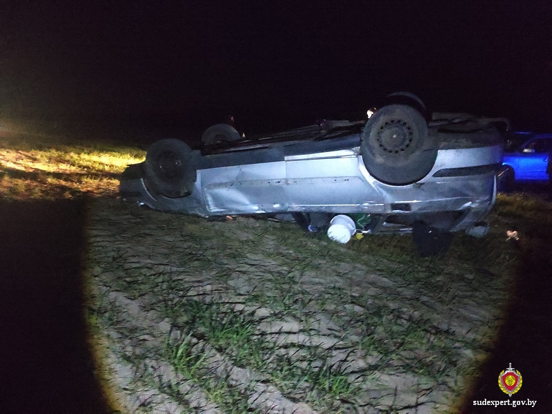43-летний бобруйчанин погиб в ДТП в Кировском районе: автомобиль съехал в кювет и опрокинулся
