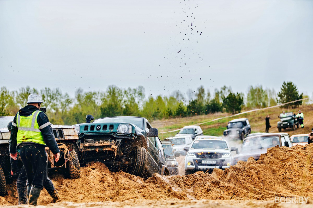 Джип-спринт под Бобруйском