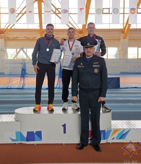Бобруйский ГРОЧС занял 2 место в чемпионате по служебному многоборью в Могилеве