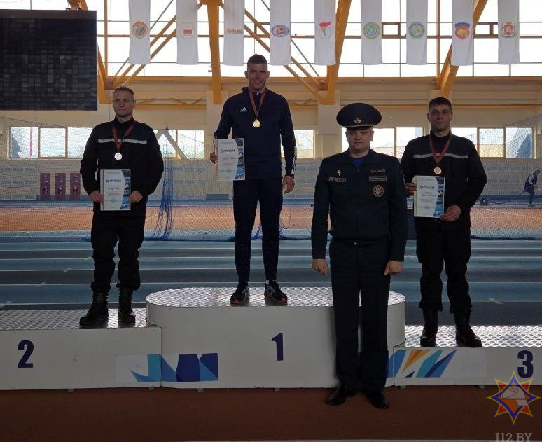 Бобруйский ГРОЧС занял 2 место в чемпионате по служебному многоборью в Могилеве
