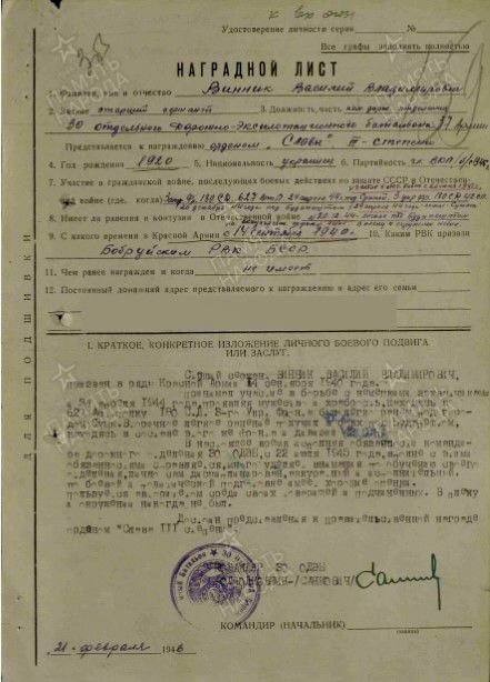 Из бобруйской деревни &mdash; под Сталинград и Будапешт: семейная хроника охрановца Алексея Винника