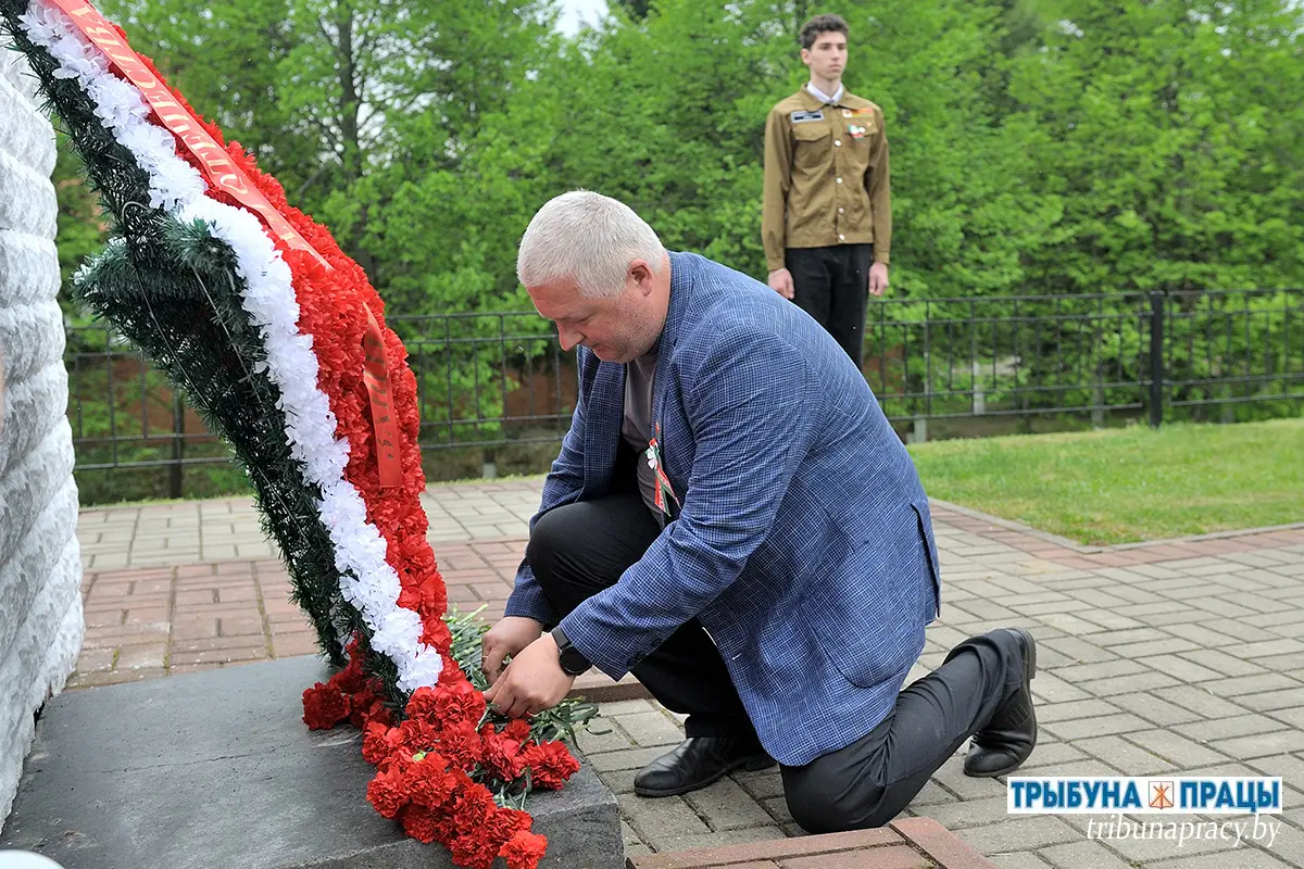 Торжественно и патриотично: Бобруйский район отметил День государственных флага, герба и гимна