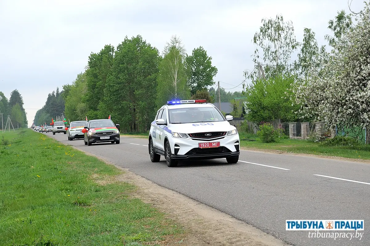 Торжественно и патриотично: Бобруйский район отметил День государственных флага, герба и гимна
