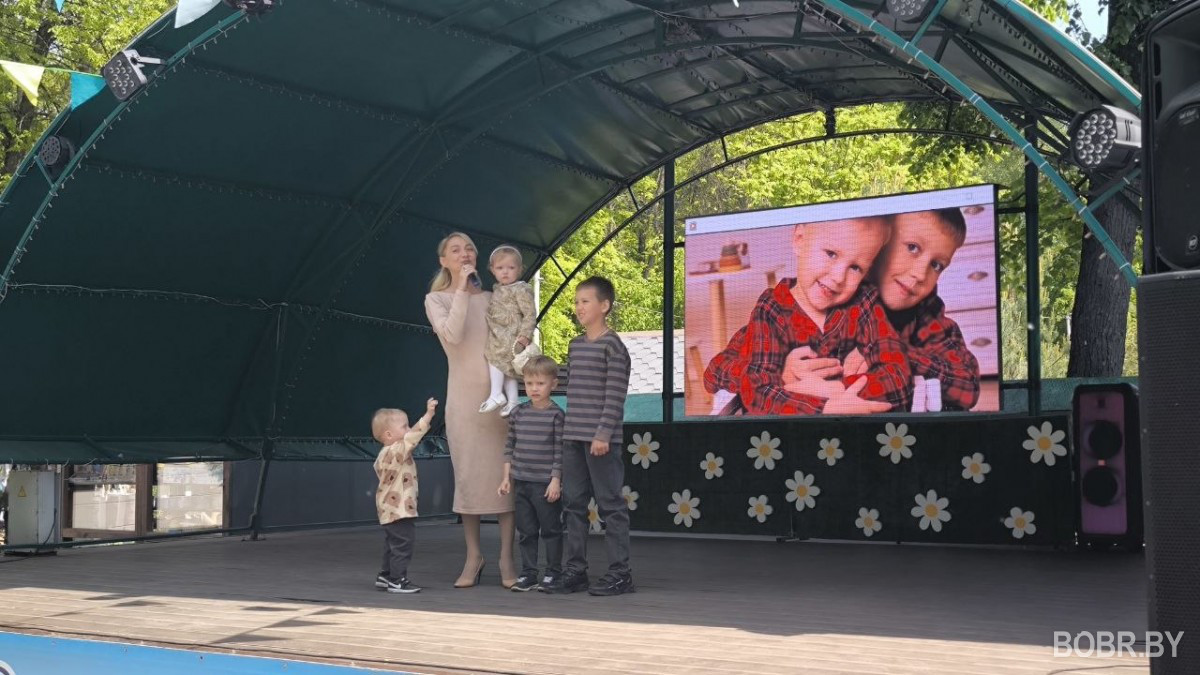 В Бобруйске прошёл 1-й семейный фестиваль &laquo;Моя семья &mdash; моё богатство&raquo; 