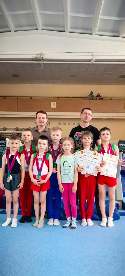 Команда из Бобруйска завоевала бронзу на чемпионате Беларуси по спортивной гимнастике &laquo;Юный чемпион&raquo; в Гродно