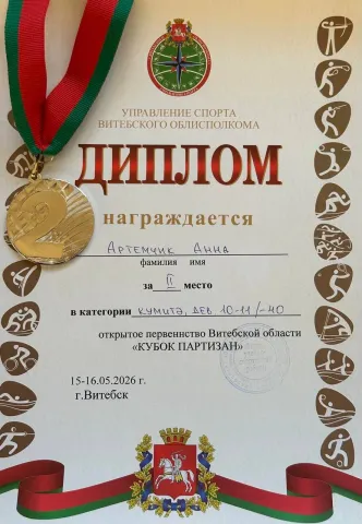 Бобруйские каратисты завоевали серебро на масштабных соревнованиях в Витебске