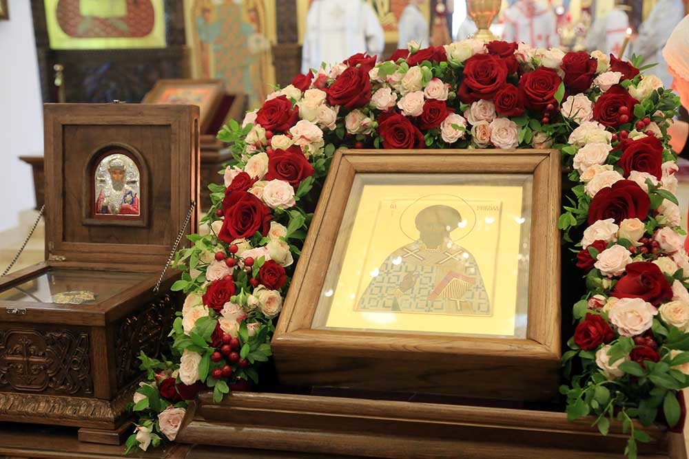 Епископ Бобруйский и Быховский Серафим возглавил престольное торжество в Никольском кафедральном соборе в день памяти святителя Николая Чудотворца