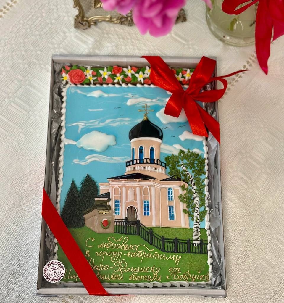 Игумения Параскева в составе бобруйской делегации посетила торжества по случаю столетия Наро-Фоминска
