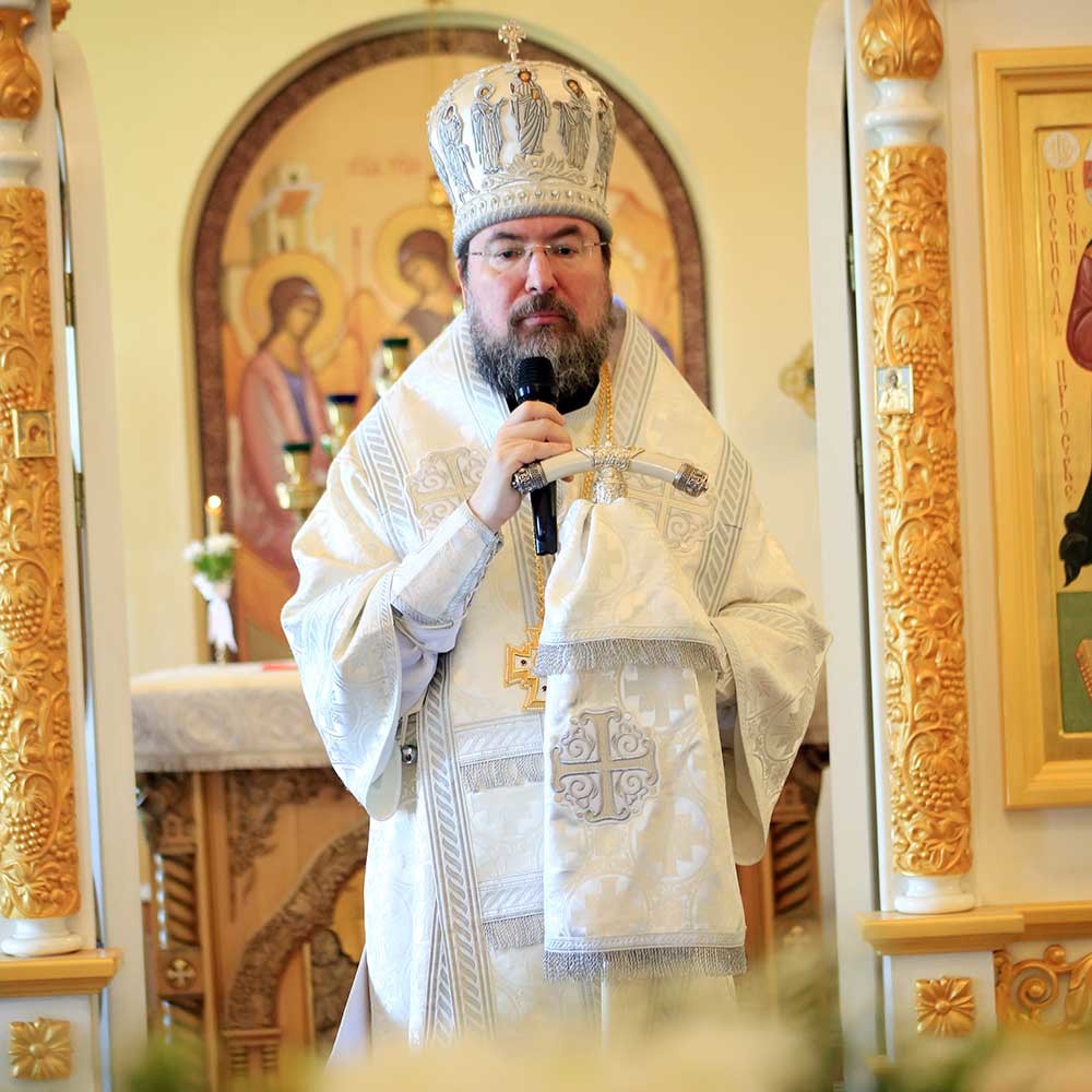 Епископ Бобруйский и Быховский Серафим возглавил престольное торжество в храме Святого Духа в Бобруйске в честь 125-летия со дня основания храма