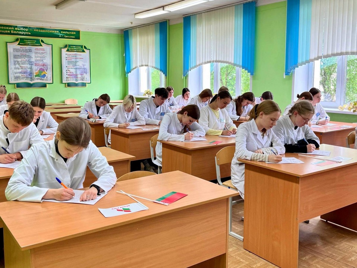 Студенты бобруйского медколледжа написали диктант в рамках проекта «Гвоздика Победы» Студенты бобруйского медколледжа написали диктант в рамках проекта «Гвоздика Победы»