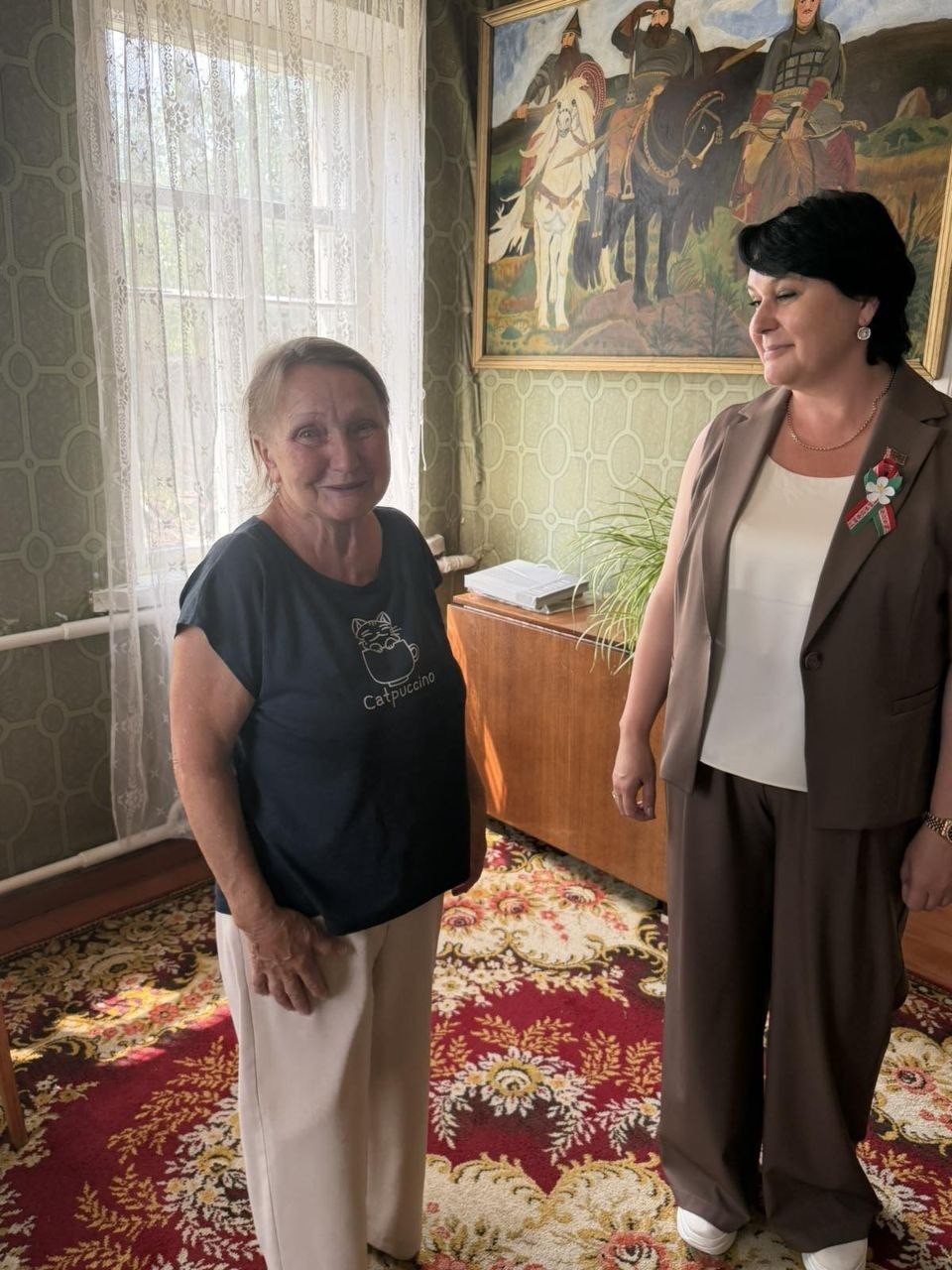 В Бобруйске поздравили ветерана войны Анастасию Васильевну Дударь накануне Дня Независимости В Бобруйске поздравили ветерана войны Анастасию Васильевну Дударь накануне Дня Независимости