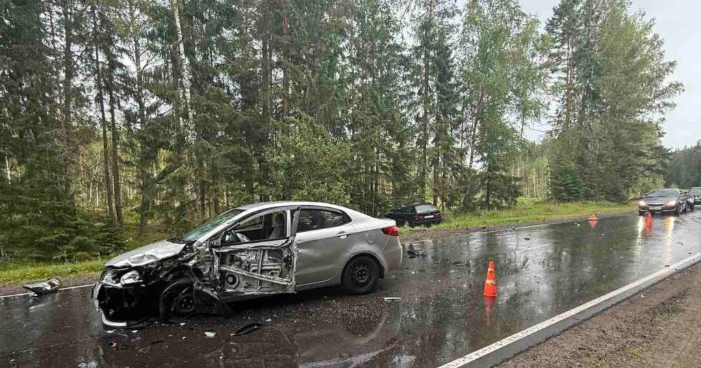56-летний водитель BMW, двигавшийся в Бобруйск, совершил запрещённый обгон, спровоцировавший двойное ДТП