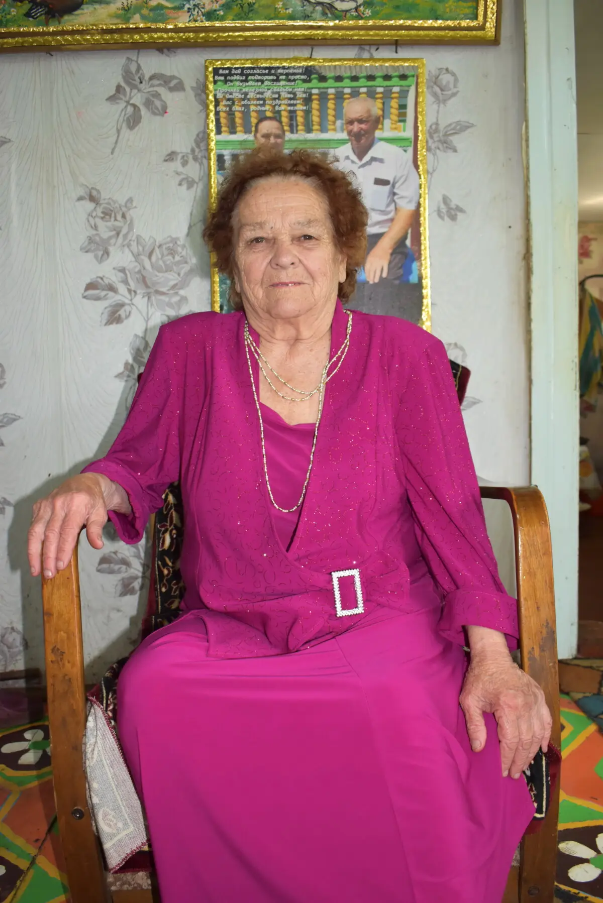 В Бобруйском районе 85-летний юбилей отметила ветеран труда Мария Роскач