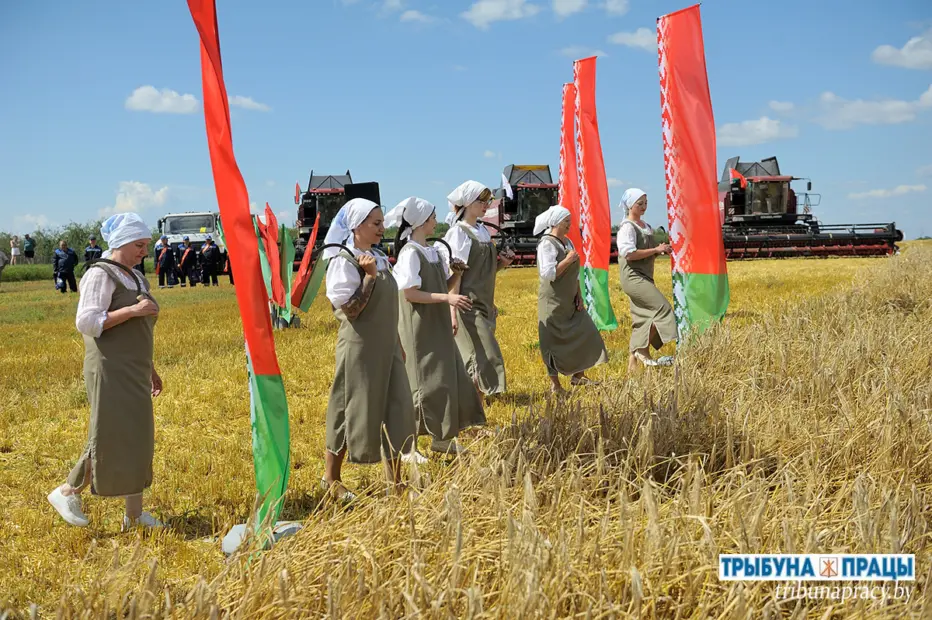 Больше, чем просто традиция! В Бобруйском районе прошел обряд &laquo;Зажинки&raquo;