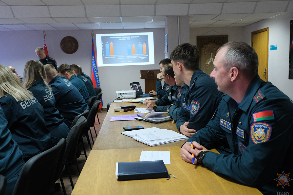 Подведены итоги деятельности Бобруйского ГРОЧС за первое полугодие 2026 года