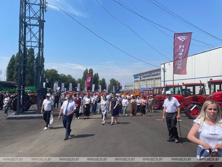 Техника &laquo;Бобруйскагромаша&raquo; была представлена в новом мультибрендовом центре в Воронеже