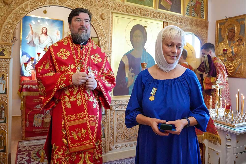 Епископ Бобруйский и Быховский Серафим возглавил престольное торжество в Елисаветинском храме Бобруйска