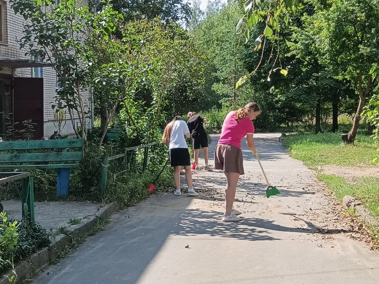 Трудовое лето на Бобруйщине: школы, стройки, ЖКХ и дороги &ndash; где трудятся студотряды
