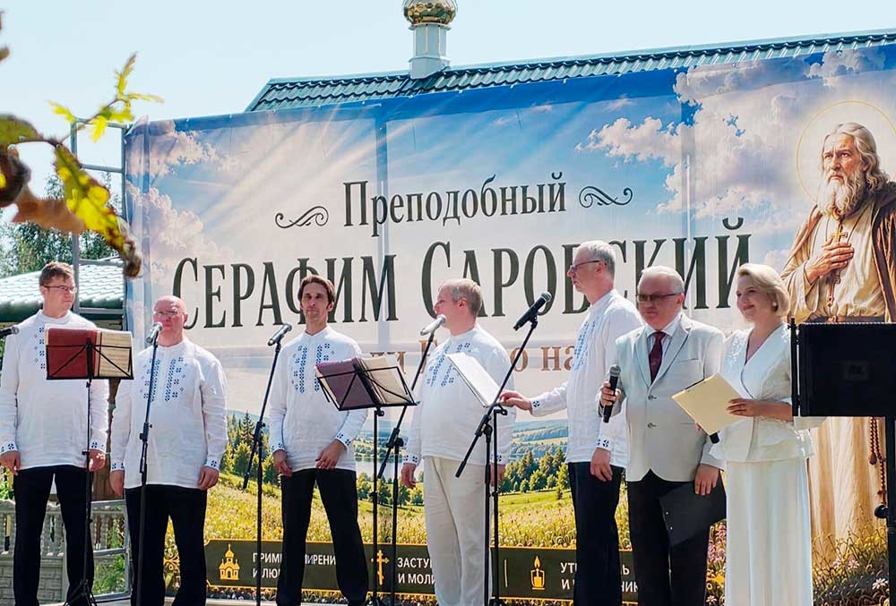 Епископ Бобруйский и Быховский Серафим возглавил престольное торжество в одноимённом храме деревни Осово в день памяти преподобного Серафима Саровского