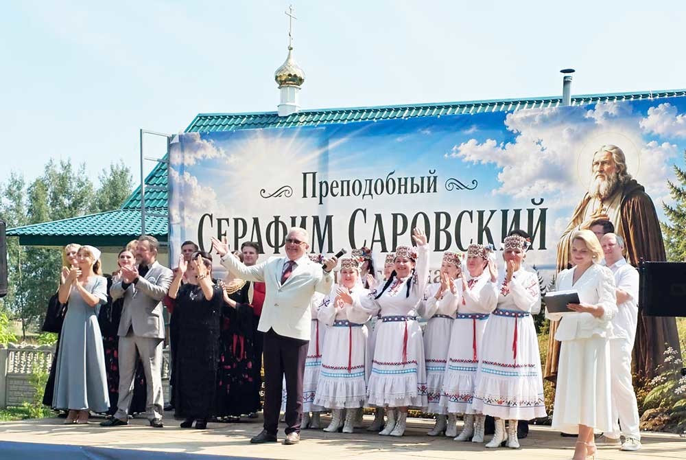 Епископ Бобруйский и Быховский Серафим возглавил престольное торжество в одноимённом храме деревни Осово в день памяти преподобного Серафима Саровского