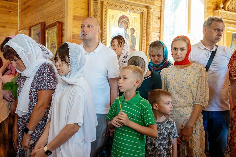 Епископ Бобруйский и Быховский Серафим возглавил престольное торжество в одноимённом храме города Бобруйска в день памяти пророка Илии