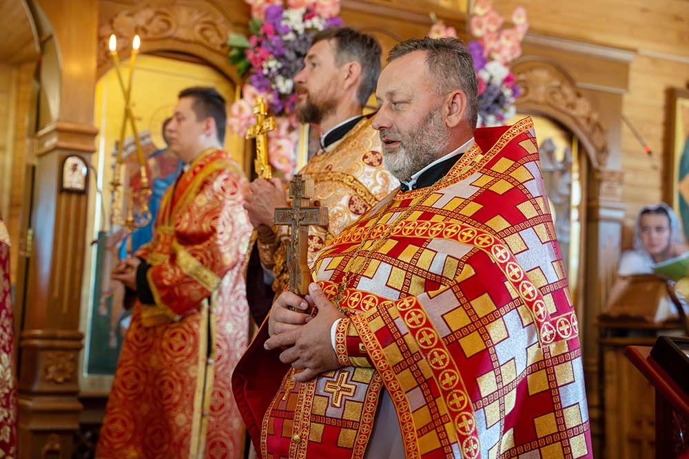 Епископ Бобруйский и Быховский Серафим возглавил престольное торжество в одноимённом храме города Бобруйска в день памяти пророка Илии