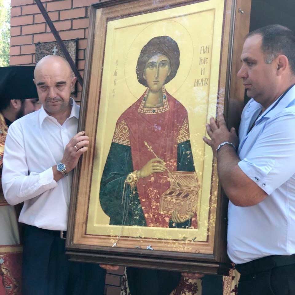 Епископ Бобруйский и Быховский Серафим совершил литургию в храме агрогородка Дараганово в день памяти великомученика и целителя Пантелеимона Епископ Бобруйский и Быховский Серафим совершил литургию в храме агрогородка Дараганово в день памяти великомученика и целителя Пантелеимона