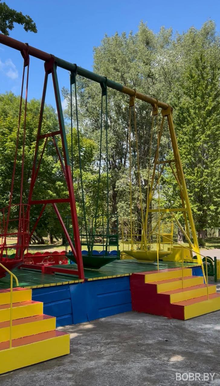 4 ярких обновления в городском парке Бобруйска