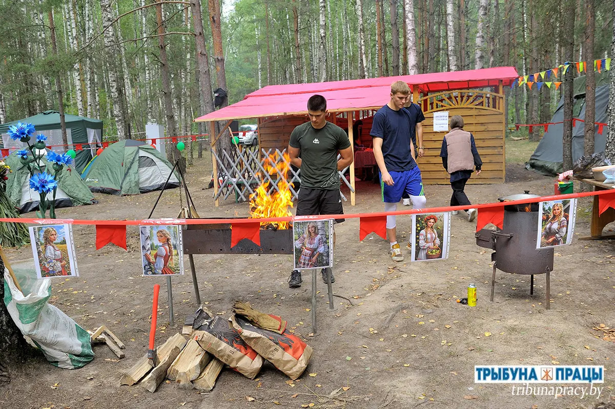 В Бобруйском районе прошёл ежегодный турслёт, посвящённый Году белорусской женщины