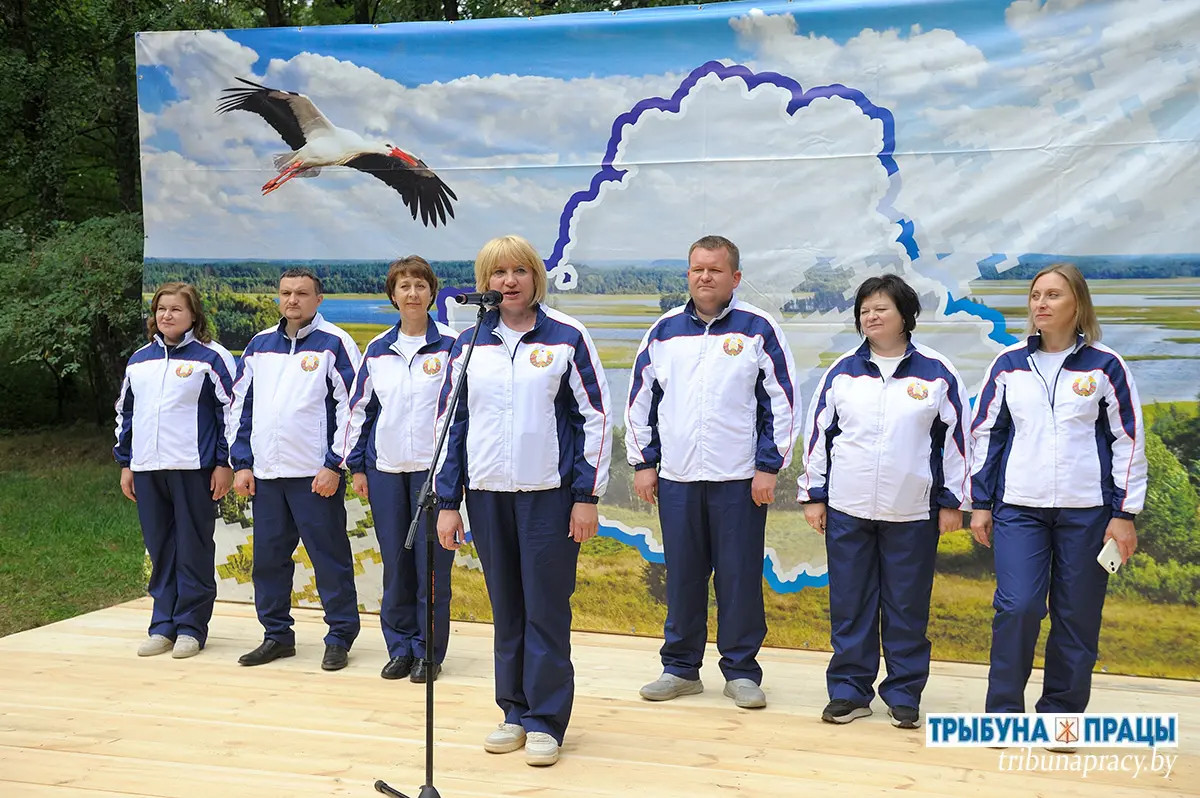 В Бобруйском районе прошёл ежегодный турслёт, посвящённый Году белорусской женщины