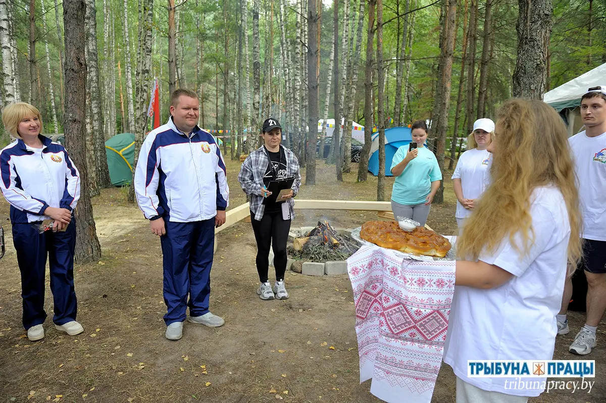 В Бобруйском районе прошёл ежегодный турслёт, посвящённый Году белорусской женщины