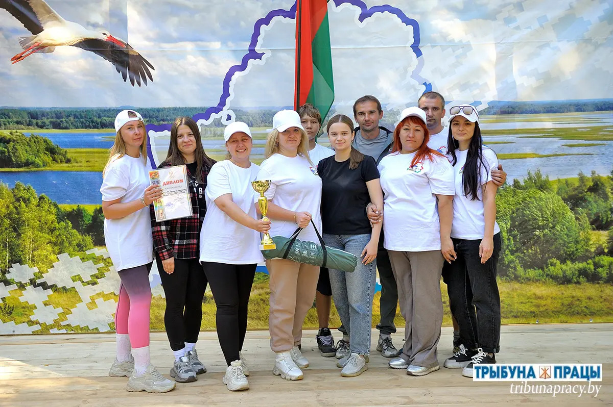 В Бобруйском районе прошёл ежегодный турслёт, посвящённый Году белорусской женщины