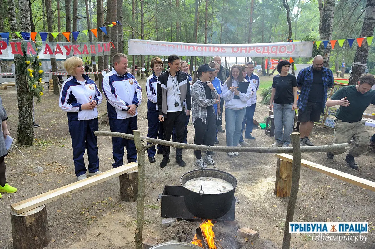 В Бобруйском районе прошёл ежегодный турслёт, посвящённый Году белорусской женщины