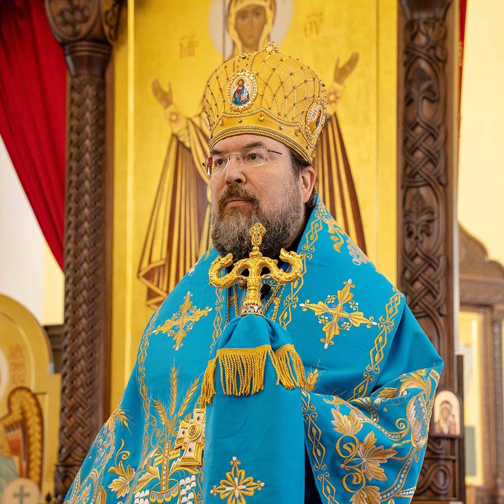 Епископ Бобруйский и Быховский Серафим возглавил Божественную литургию в Никольском кафедральном соборе Бобруйска в праздник Успения Пресвятой Богородицы