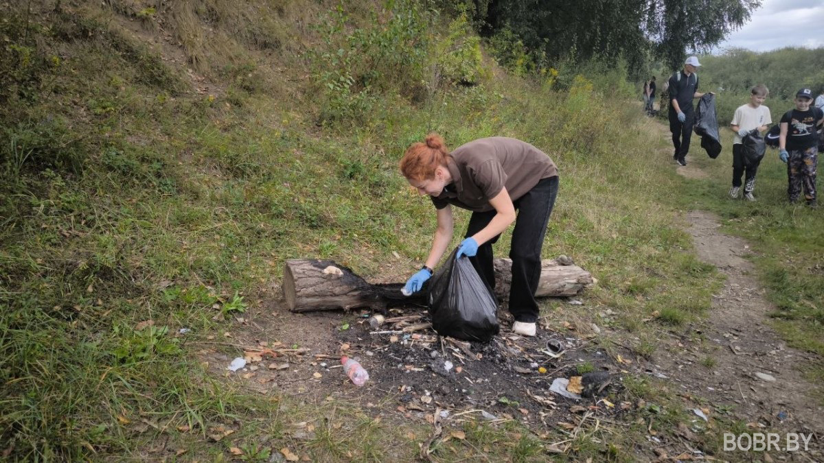 &laquo;Весело, задорно и с пользой для природы&raquo;: как бобруйчане навели чистоту на &laquo;Луковой горе&raquo;