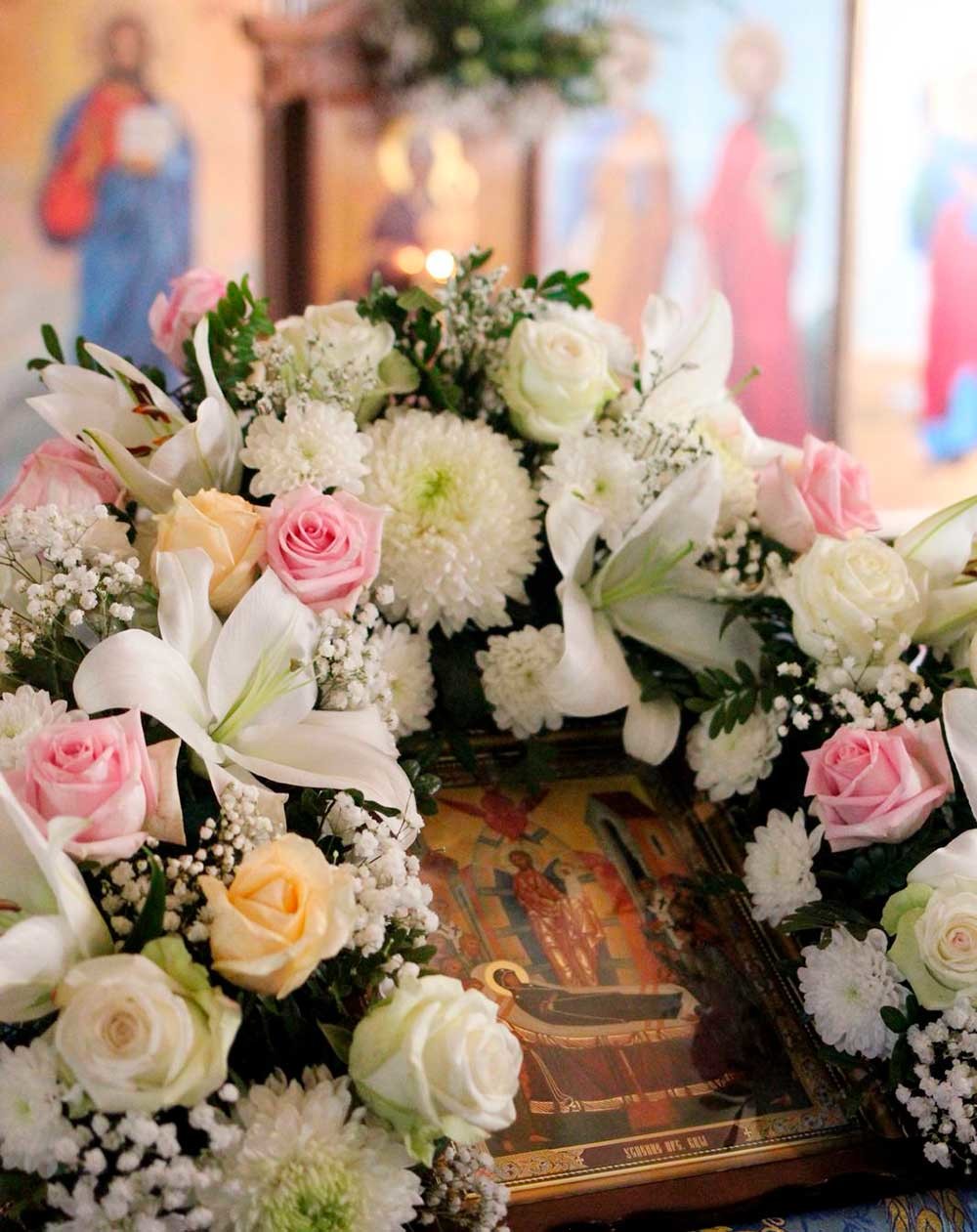 Епископ Бобруйский и Быховский Серафим возглавил Божественную литургию в Прощанской пустыни в честь праздника Спас на Убрусе