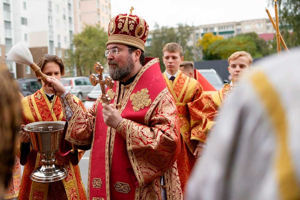 Епископ Бобруйский и Быховский Серафим возглавил престольное торжество в Николо-Софийском храме в день памяти Веры, Надежды и Любови.