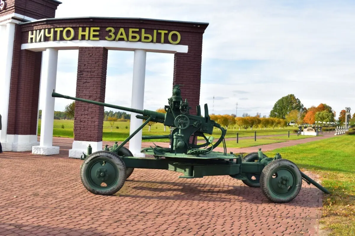 На &laquo;Кургане Славы&raquo; в Бобруйском районе создают экспозицию военной техники под открытым небом