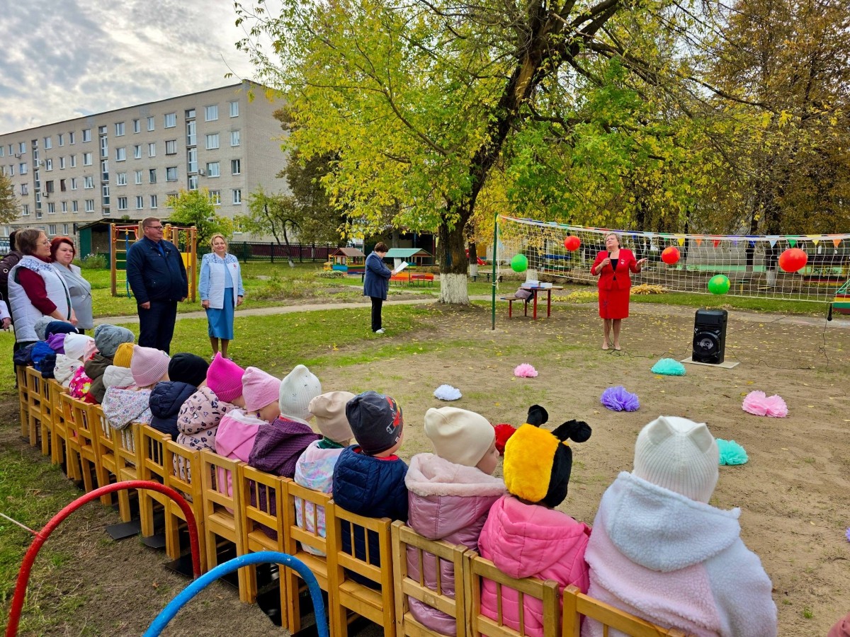 В Бобруйске открыли арт-объект &laquo;Кораблик в будущее&raquo; для воспитанников детсада №4