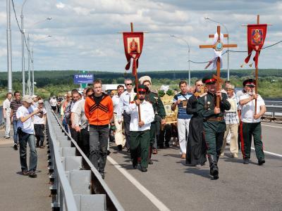 Всебелорусский Крестный ход в Бобруйске 23 июля 2011 года