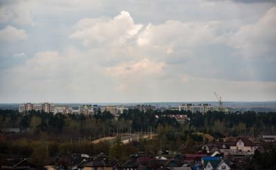 На горизонте новый микрорайон (в Киселевичах)