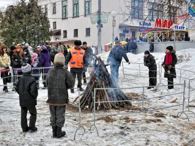 Масленница-2011  в городском парке