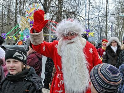 Масленница-2011  в городском парке