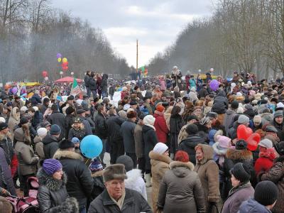 Масленница-2011  в городском парке